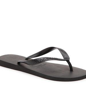 Mens Havaianas Flip Flop Black New Size 11/12